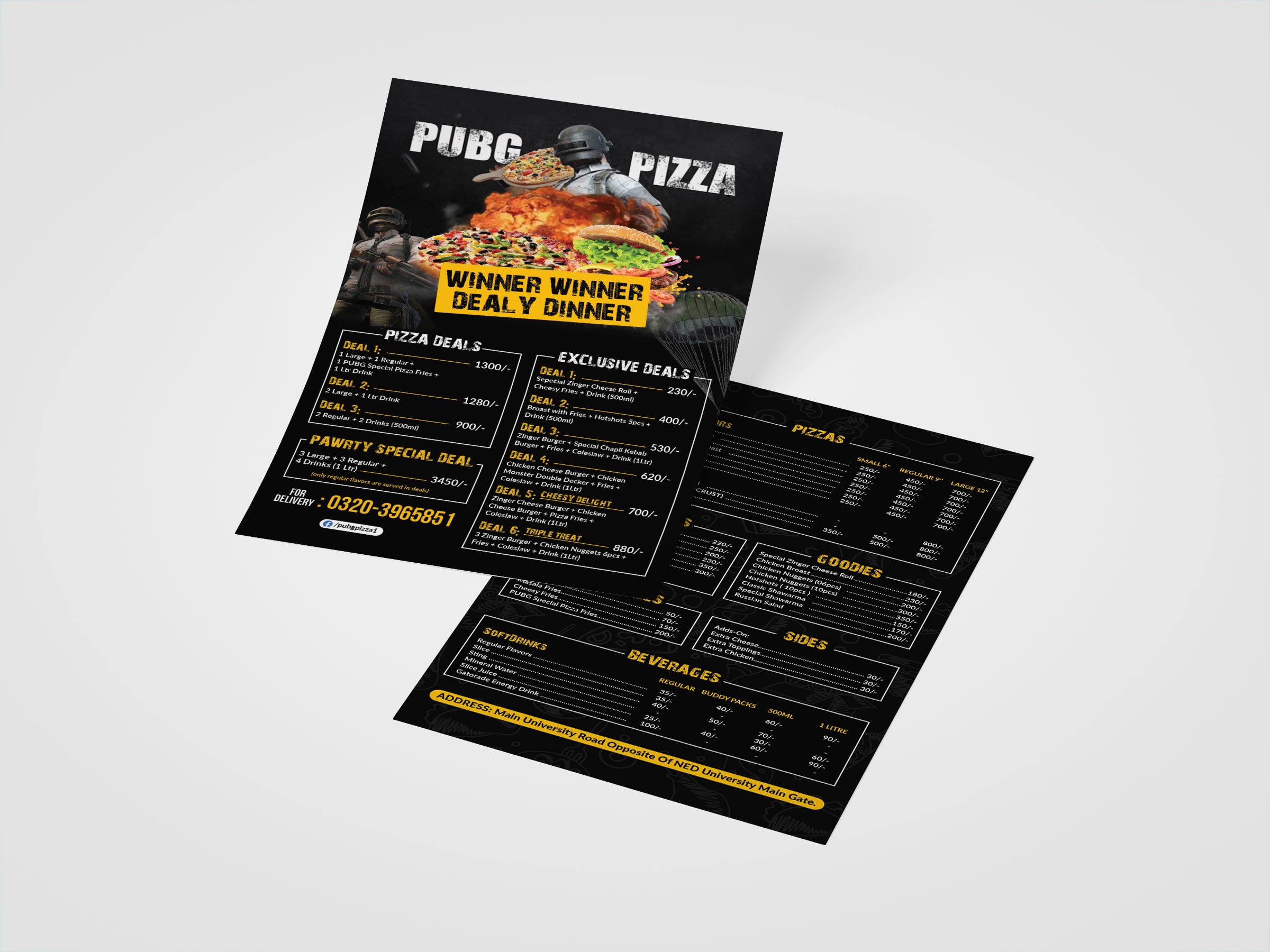 Flyer and Catalog Design Sample for Business Marketing in Kuwait
