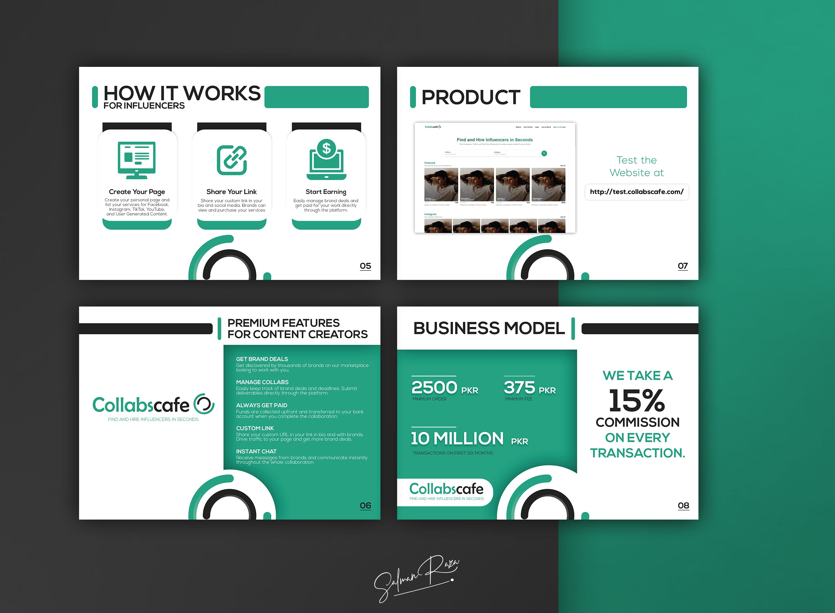 Creative Marketing Presentation Slide Design