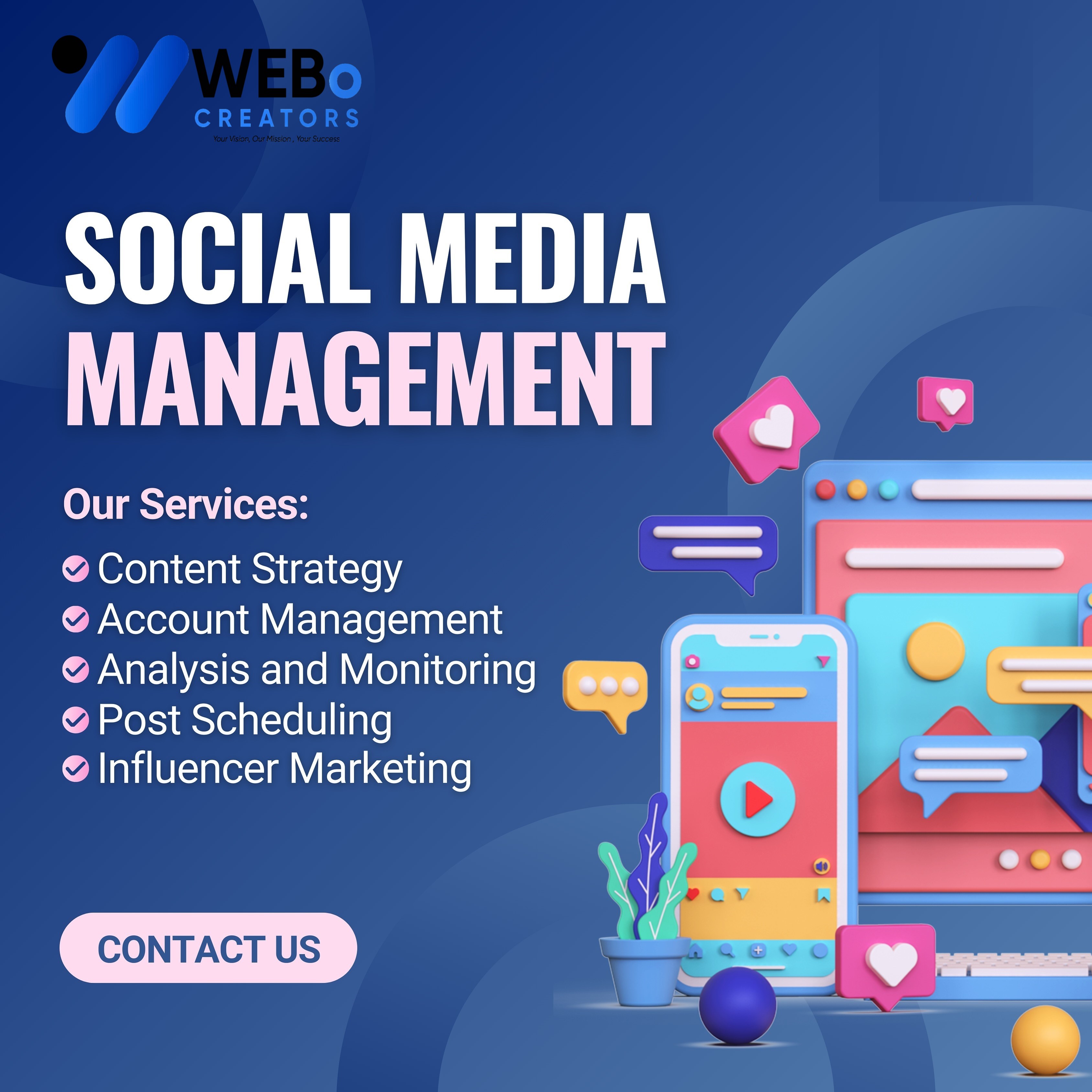 Social Media Management Services, Marketing & Optimization Company in Kuwait