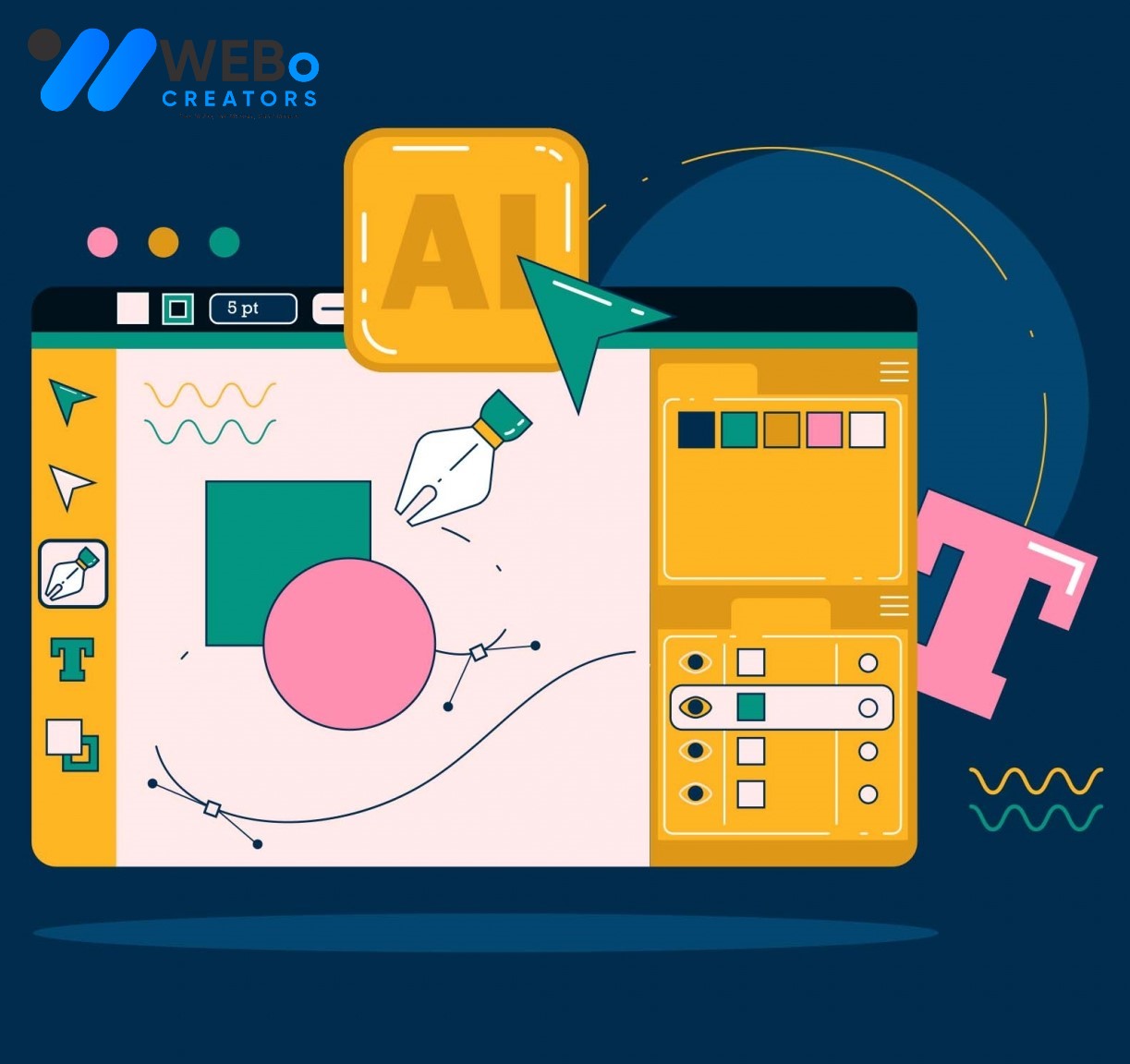Professional Expert Vector Design Adobe Illustrator Solutions in Kuwait