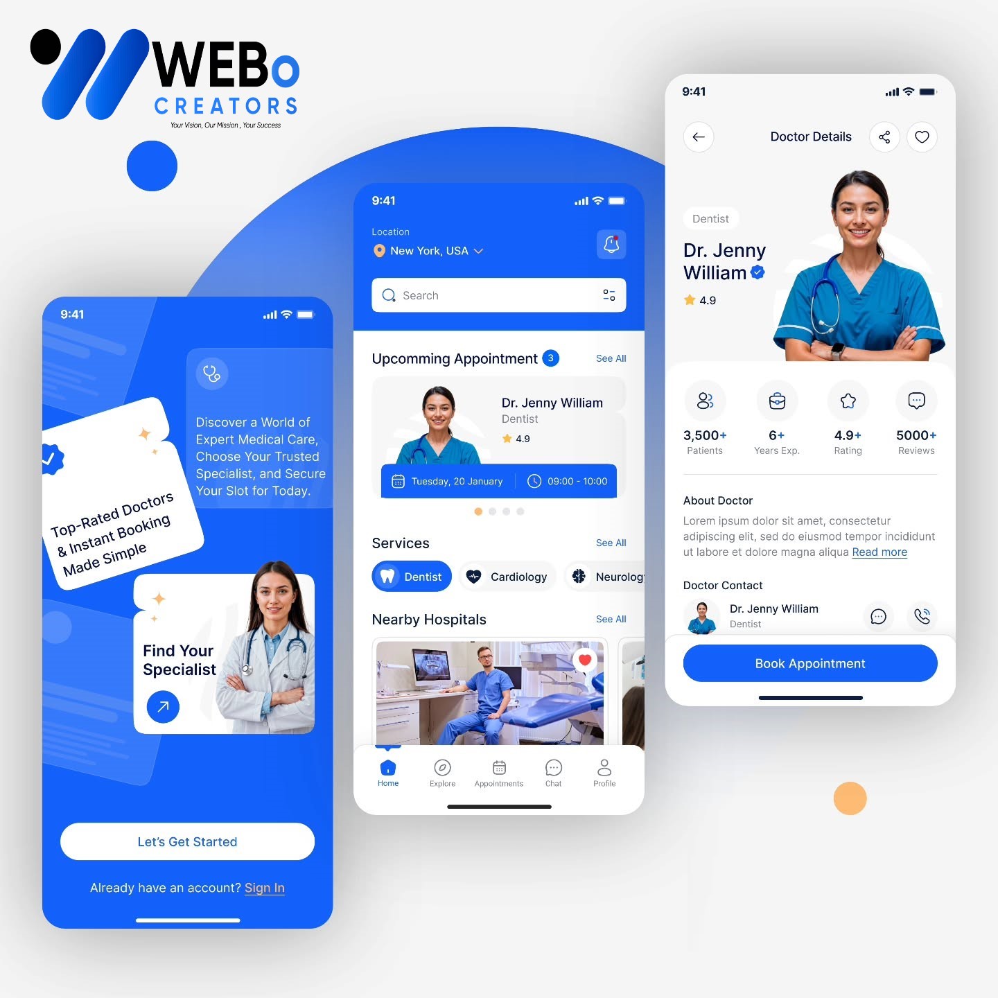 iOS App UI/UX Design | Custom iPhone & iPad Interface Design Kuwait 2026 - Mobile App Design