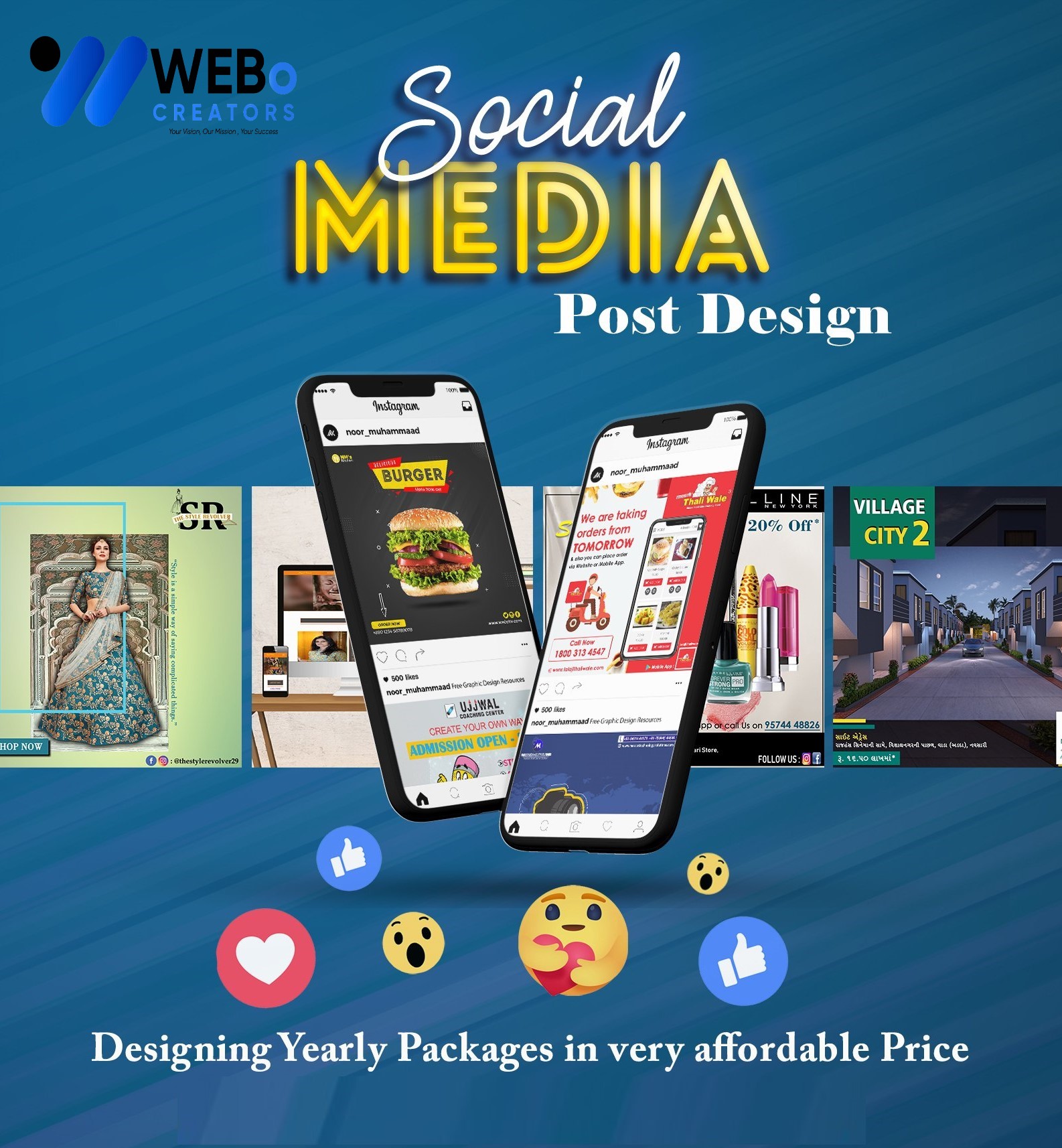 Social Media Post Design Services in Kuwait for Businesses and Brands