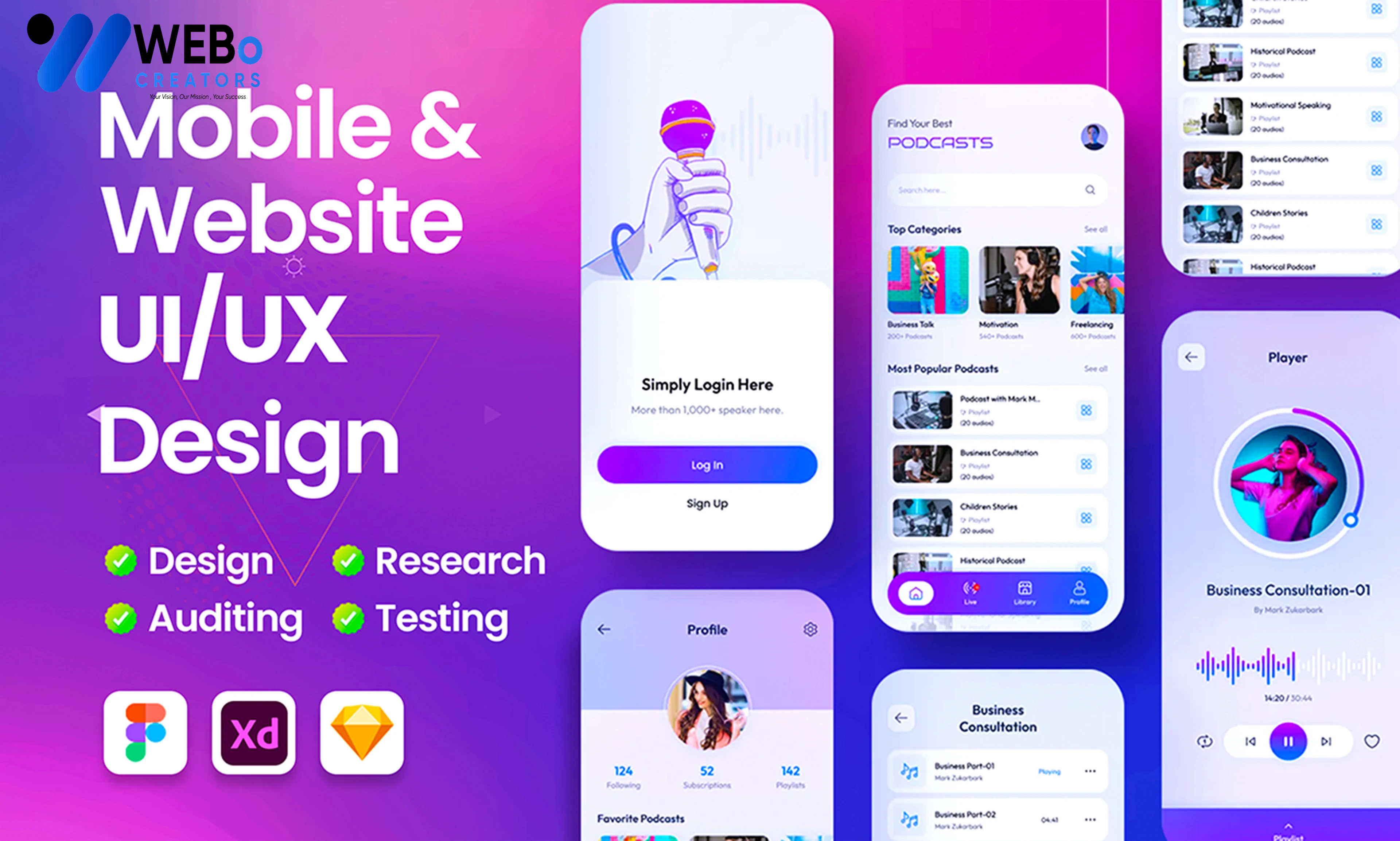 Flutter App UI/UX Design | Beautiful Flutter Interface Design in Kuwait